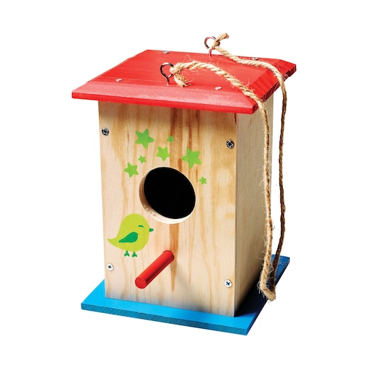 Stanley junior wooden DIY kit birdhouse.