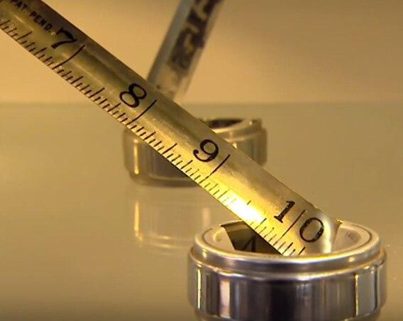 First STANLEY steel tape rules introduced in the year 1920.